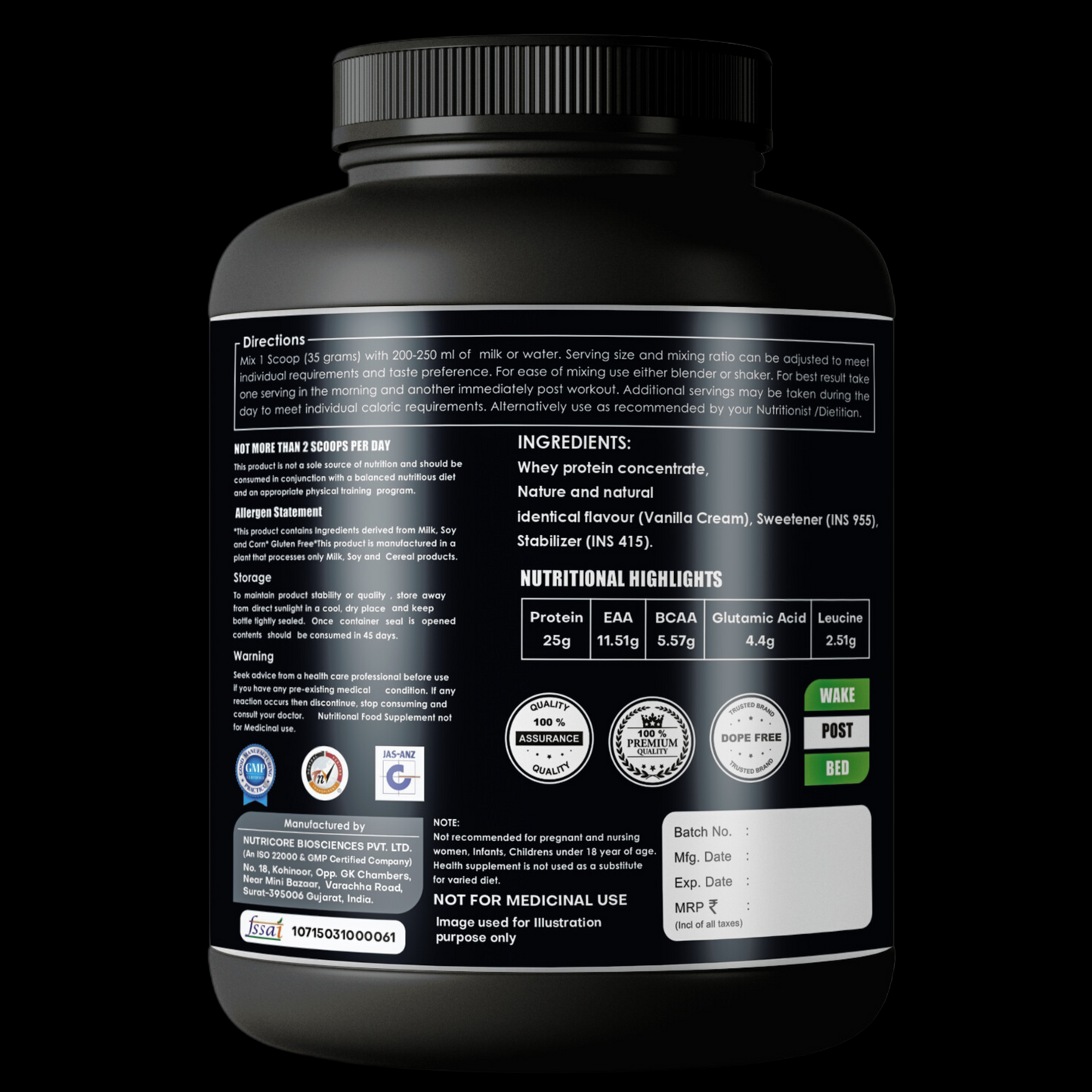 Armour whey Protein